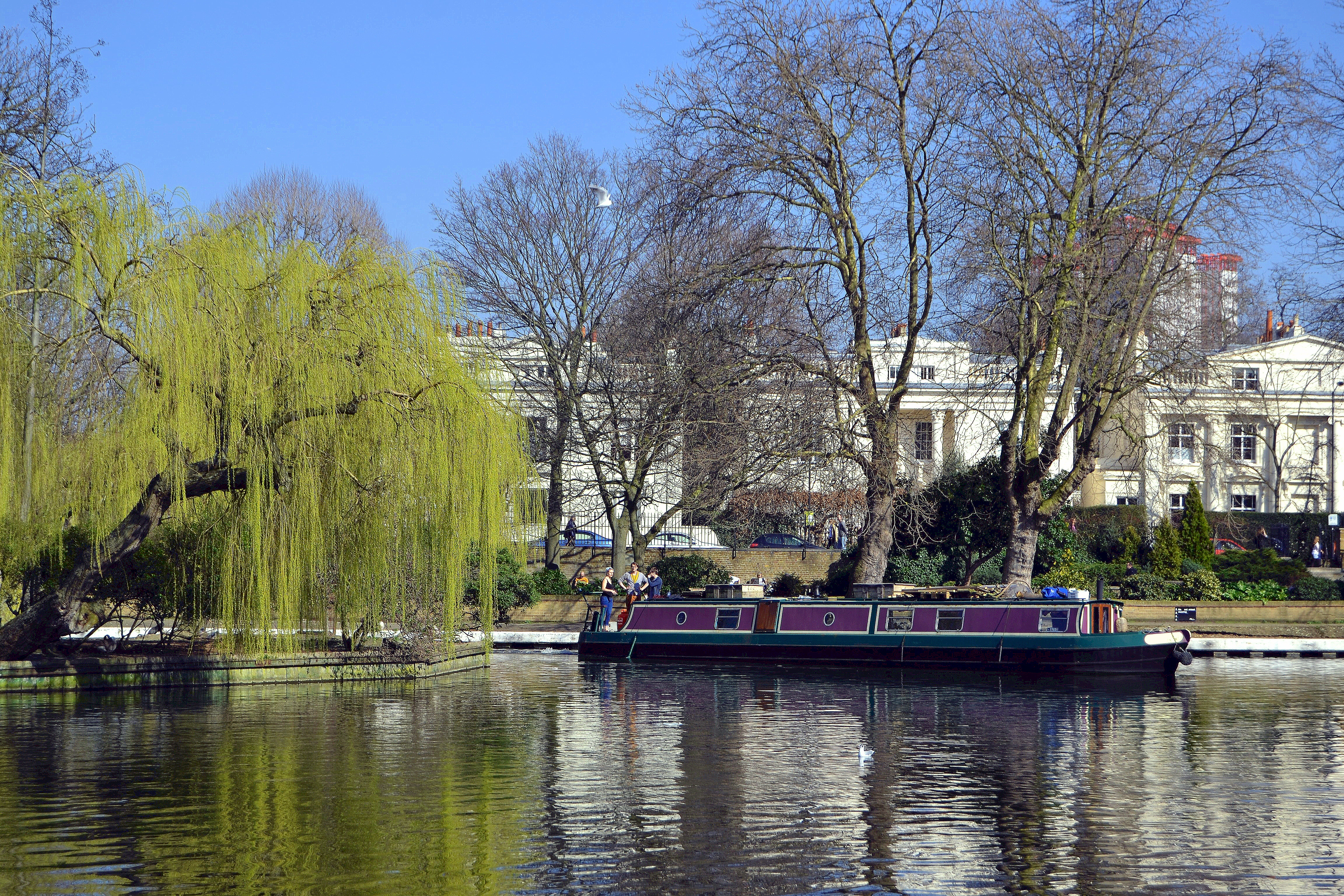 Little Venice canals, Maida Vale, London